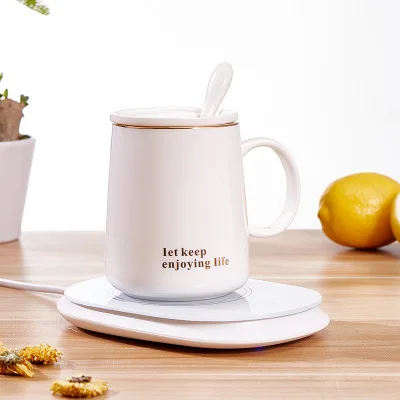 

3 Life Mini Heating Coasters USB Charging Warmer Heat Base 3 Levels Of Adjustment Constant Temperature For Smart Home Use