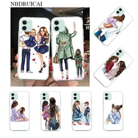 penghuwan baby mom girl super mom dad newly arrived cell phone case for iphone 11 pro xs max 8 7 6 6s plus x 5s se xr cover