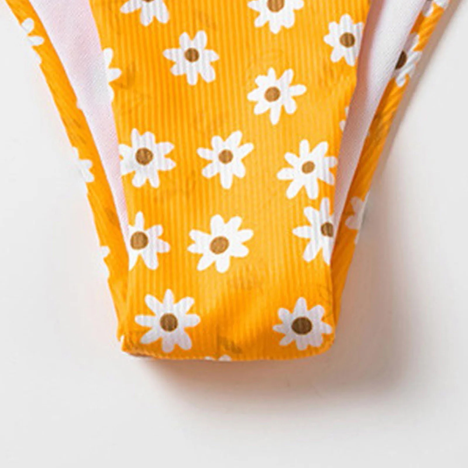 

Sexy High waist Swimsuit Women Push up Pad Bather bathing suit Bandeau Bikinis Sling Bandage Flower Print Bather 2021