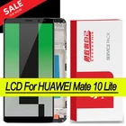 100% Оригинальный 5,9 ''ЖК-дисплей с рамкой для Huawei Mate 10 Lite Nova 2i, дисплей с сенсорным экраном, дигитайзер в сборе, запасные части