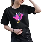Darkwing Duck мультфильм печати Disney женские футболки повседневные стильные футболки женские удобные футболки Harajuku футболки женские милые