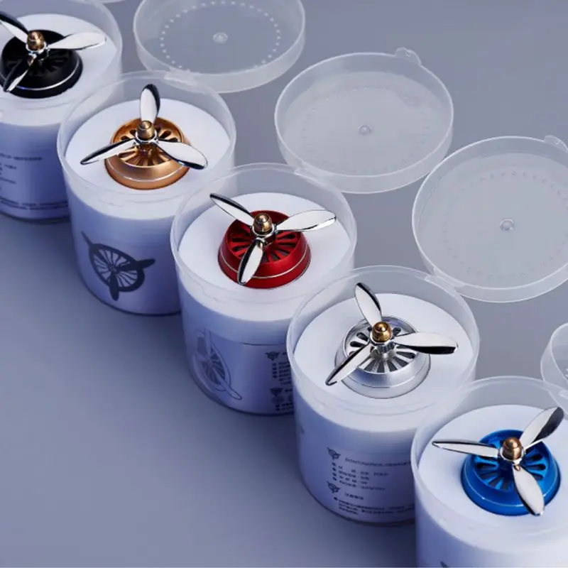 Универсальный автомобильный очиститель воздуха с 3 пропеллерами Ароматический