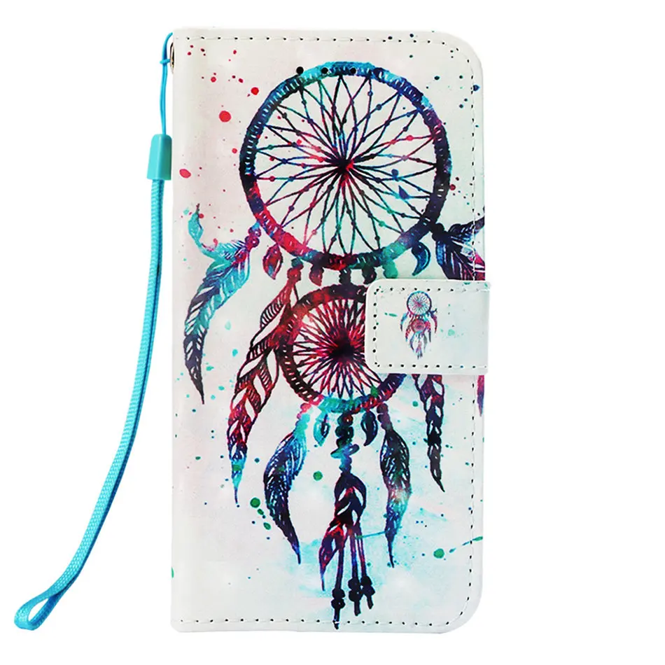 Color Drops Chimes Милый чехол-книжка для sony Xperia 10 XA3 XZ3 XZ2 Compact XZ1 XZ Premium XA2 Plus Ultra XA1 L2 Z3 Чехол-бумажник из искусственной кожи новинка DP03E - Цвет: Color Drops Chimes