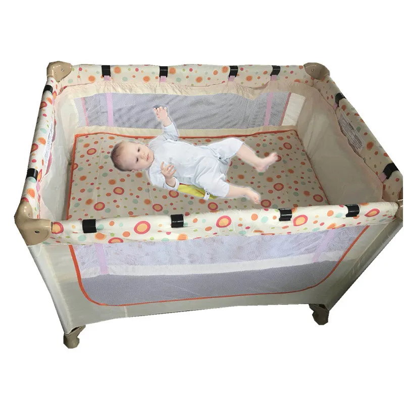 Многофункциональная складная детская кроватка для ползания игровая кровать