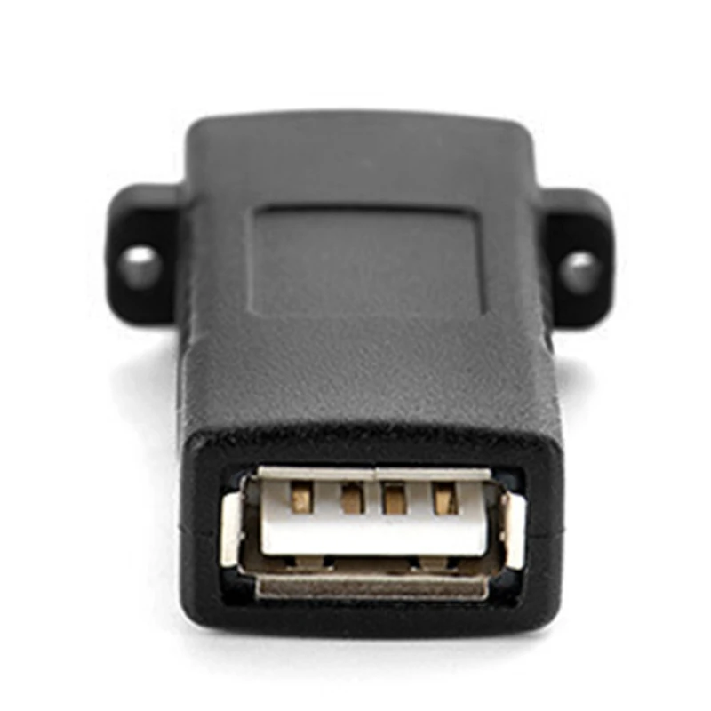 1 шт. Стандартный USB 2 0 3 женский разъем адаптер для монтажа на панель Разъем