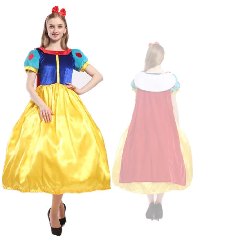 

Halloween role playing Frozen Elsa adult snow white dress stage performancecosplayClothing