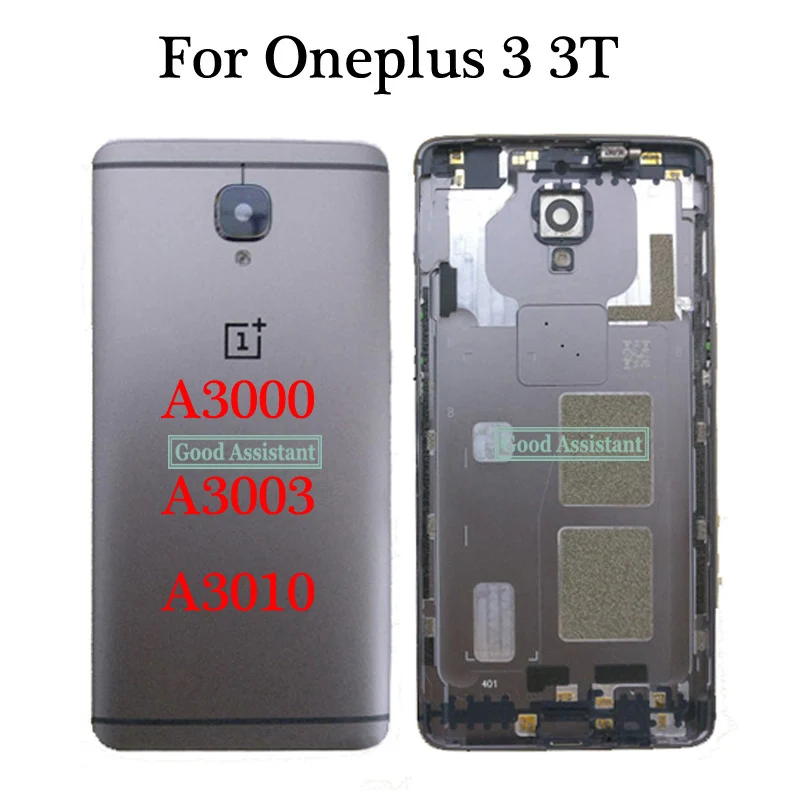 Для Oneplus One plus 1 + X 2 3 3t 5 6 комплектов/партия размер 6T 7 PRO Global задняя Батарея крышка
