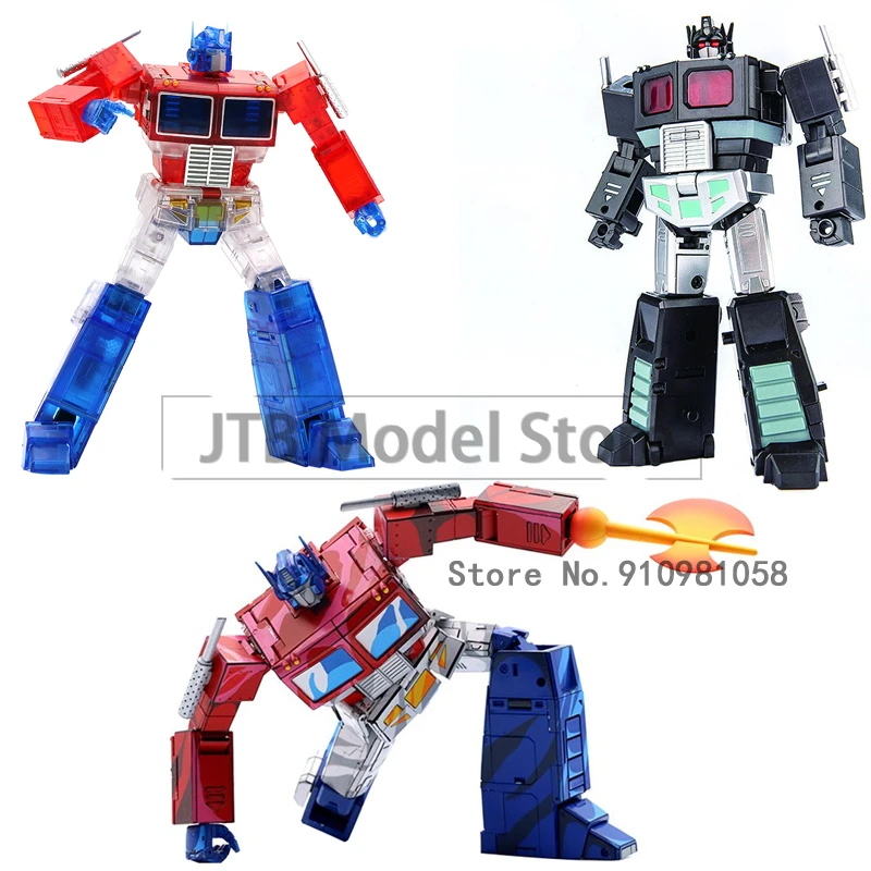

TE Transformation Action Figure TE-01T TE-01B TE-01C Op Commander G1 Toy Model Deformation Car Robot Figma LS13 Anime Version