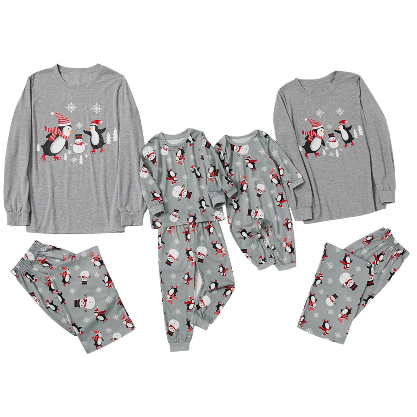 Рождественская одежда для сна отца мамы детей Топы + штаны семейная родителей и