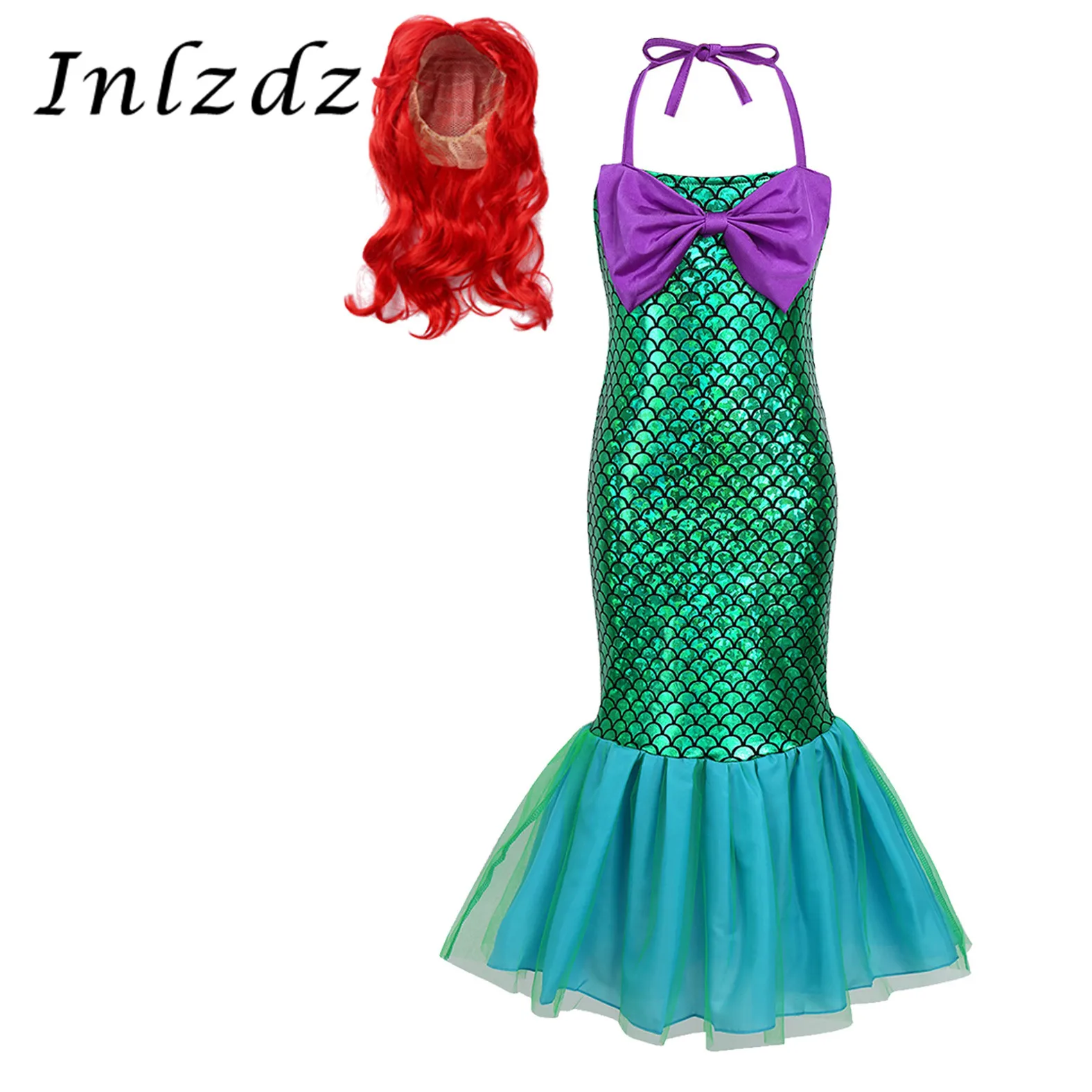 Детский карнавальный костюм на Хэллоуин для девочек Регулируемый Топ с лямкой