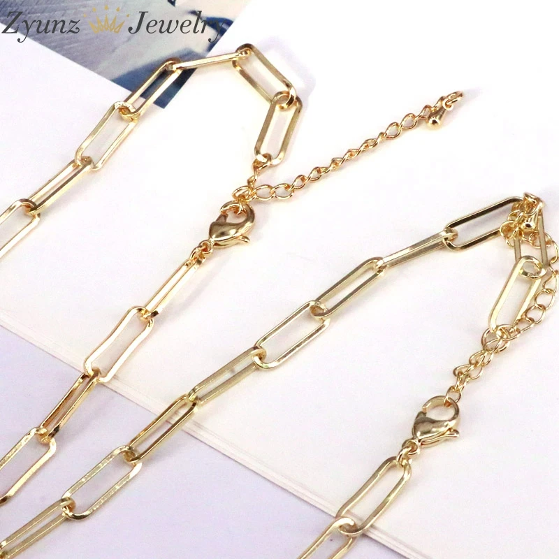 

5PCS, Crystal Zircon necklace chokers jewelry link chain necklace for women fashion accessories gift for women