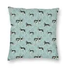 Наволочка для автомобильной подушки, 40x40, двусторонняя, с принтом