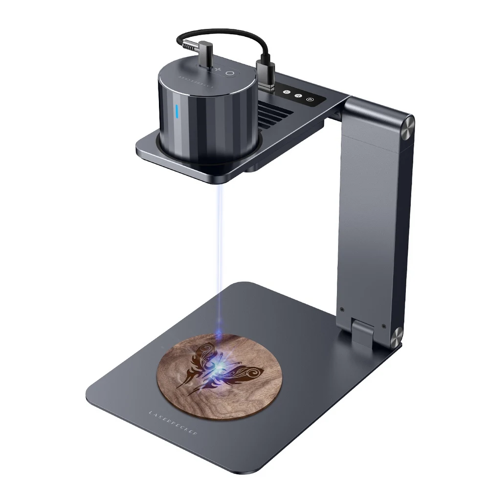 

LaserPecker Pro Protable Laser Engraver Desktop Laser Engraving Machine Mini DIY 3D Printer Etcher Cutter Wood Router Machine