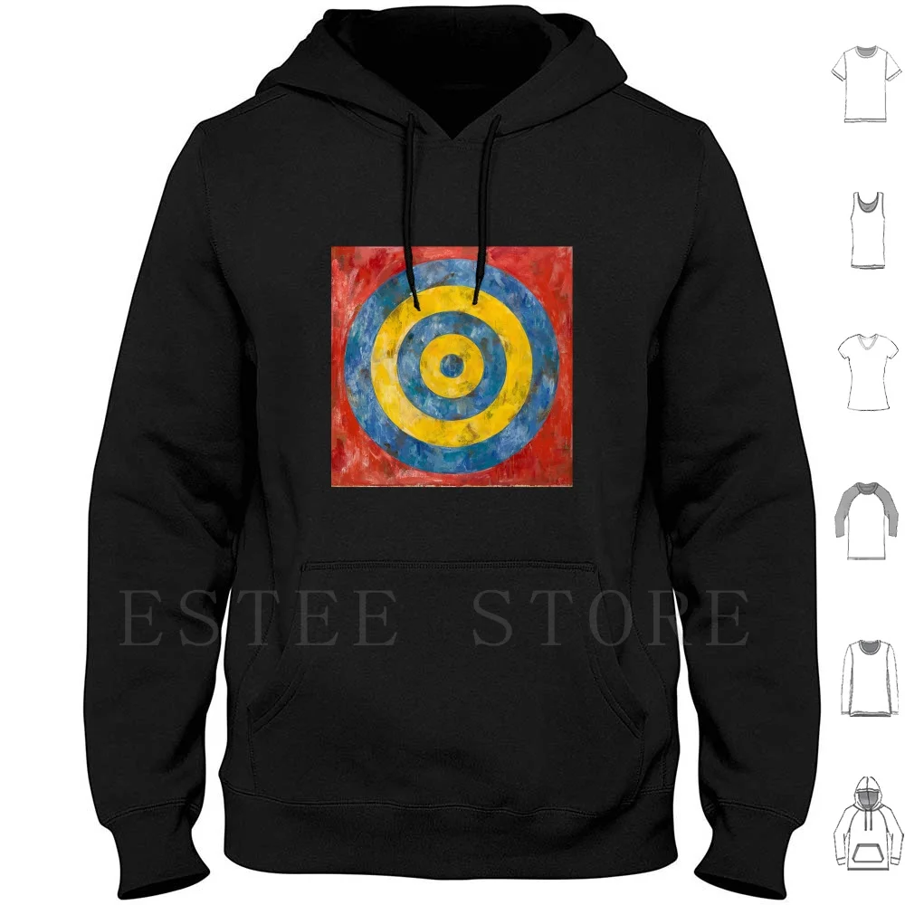 

Target-Jasper Johns Hoodies Jasper Johns Target Jasper Institute Of Chicago Johns Target Modern Retro Abstract