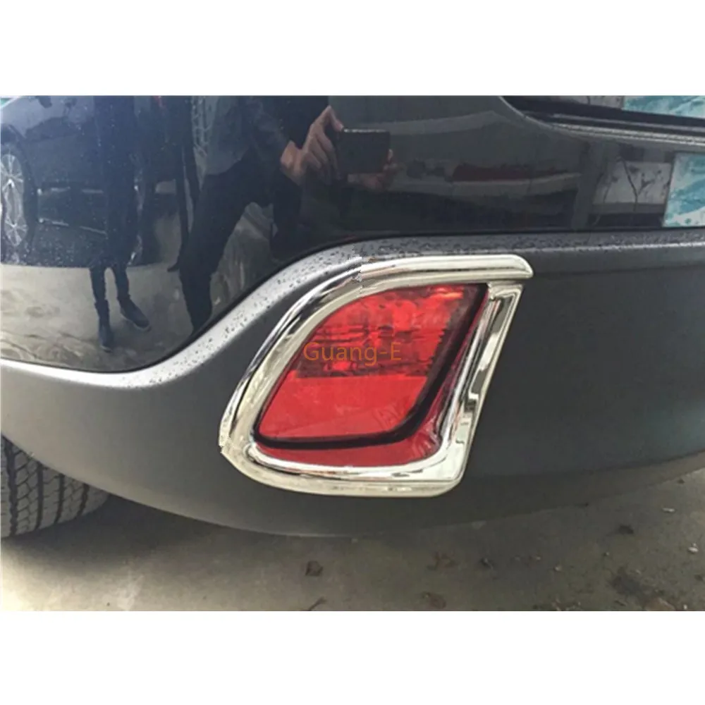 Автомобильная наклейка детектор ABS Хромированная Накладка задняя Хвостовая