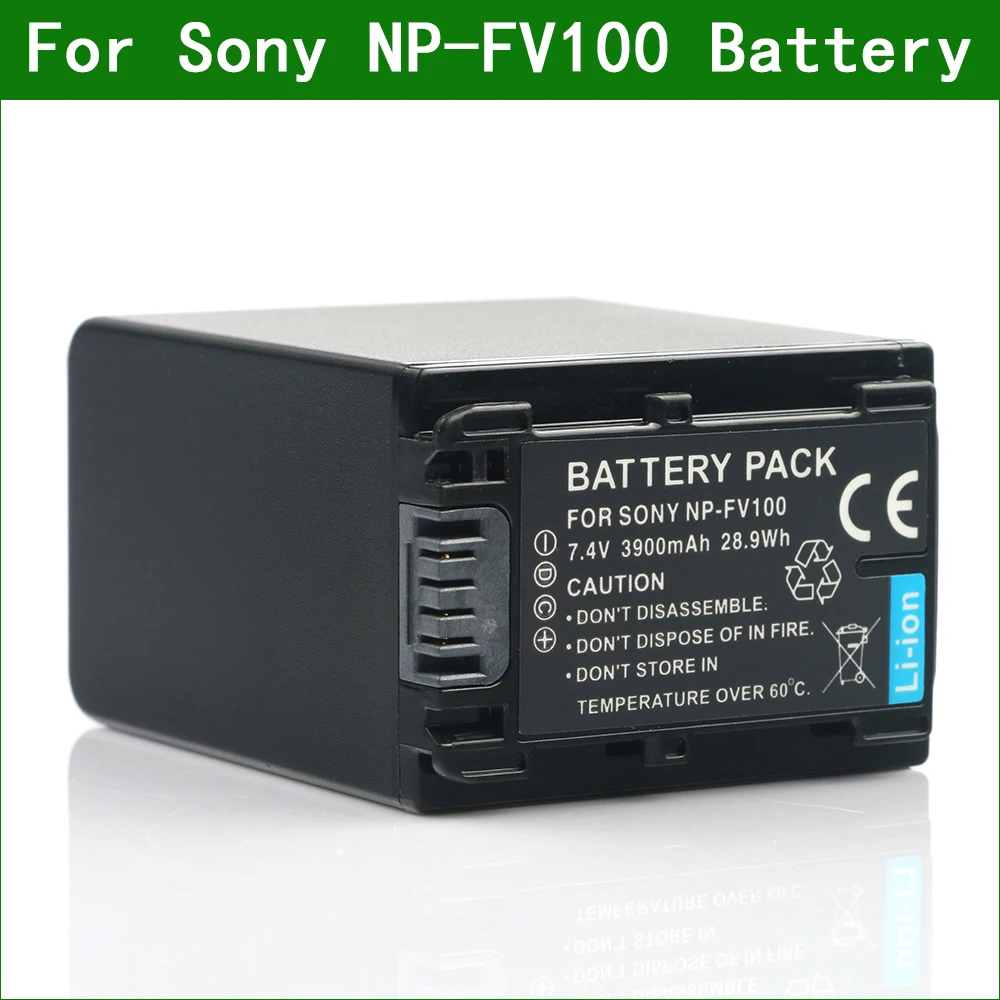 

LANFULANG NP-FV100 NP FV100 NPFV100 Digital Camera Battery for Sony HDR-CX210 HDR-CX625 HDR-CX230 HDR-CX290 HDR-CX675 HDR-CX390