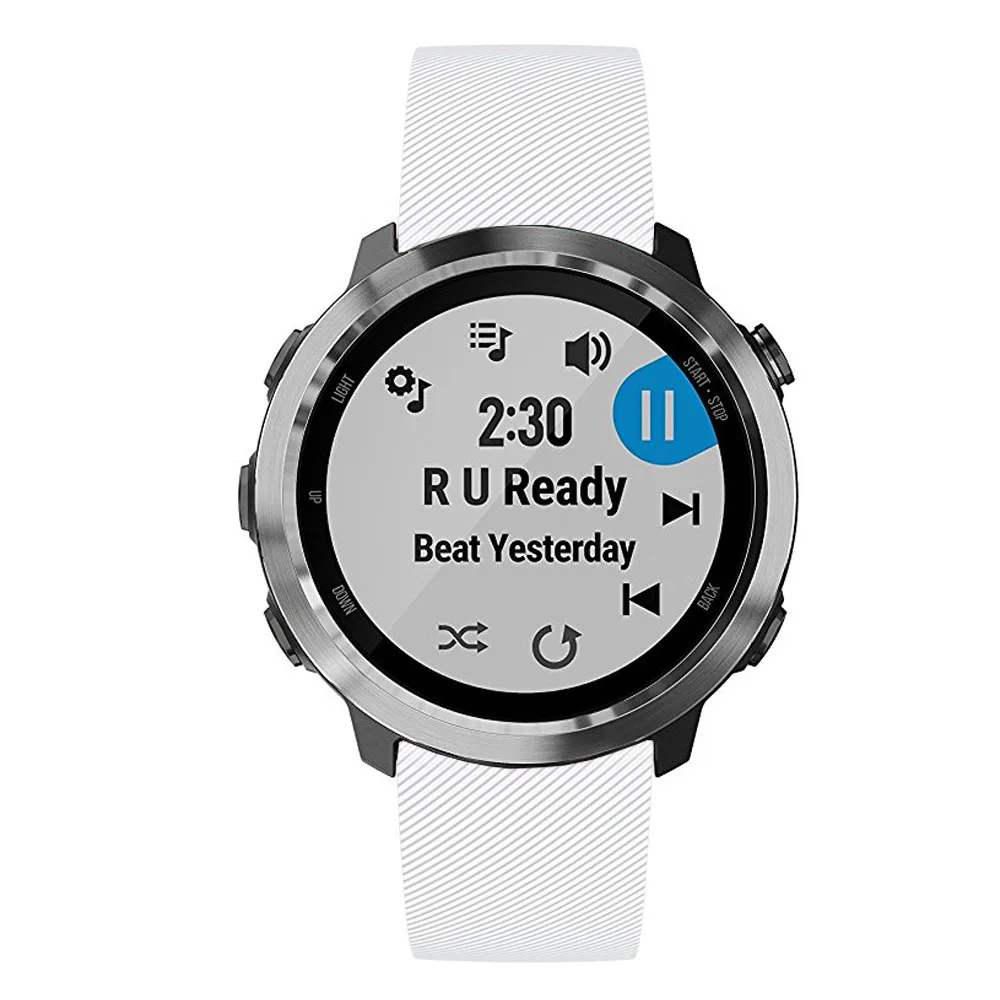 Цветной мягкий силиконовый сменный ремешок для Garmin vivoactive 3 vivomove3 HR смарт-браслет