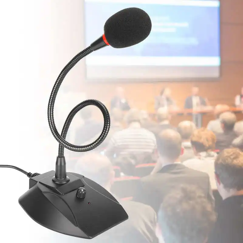 Настольная подставка для микрофона Проводные прямые трансляции микрофон