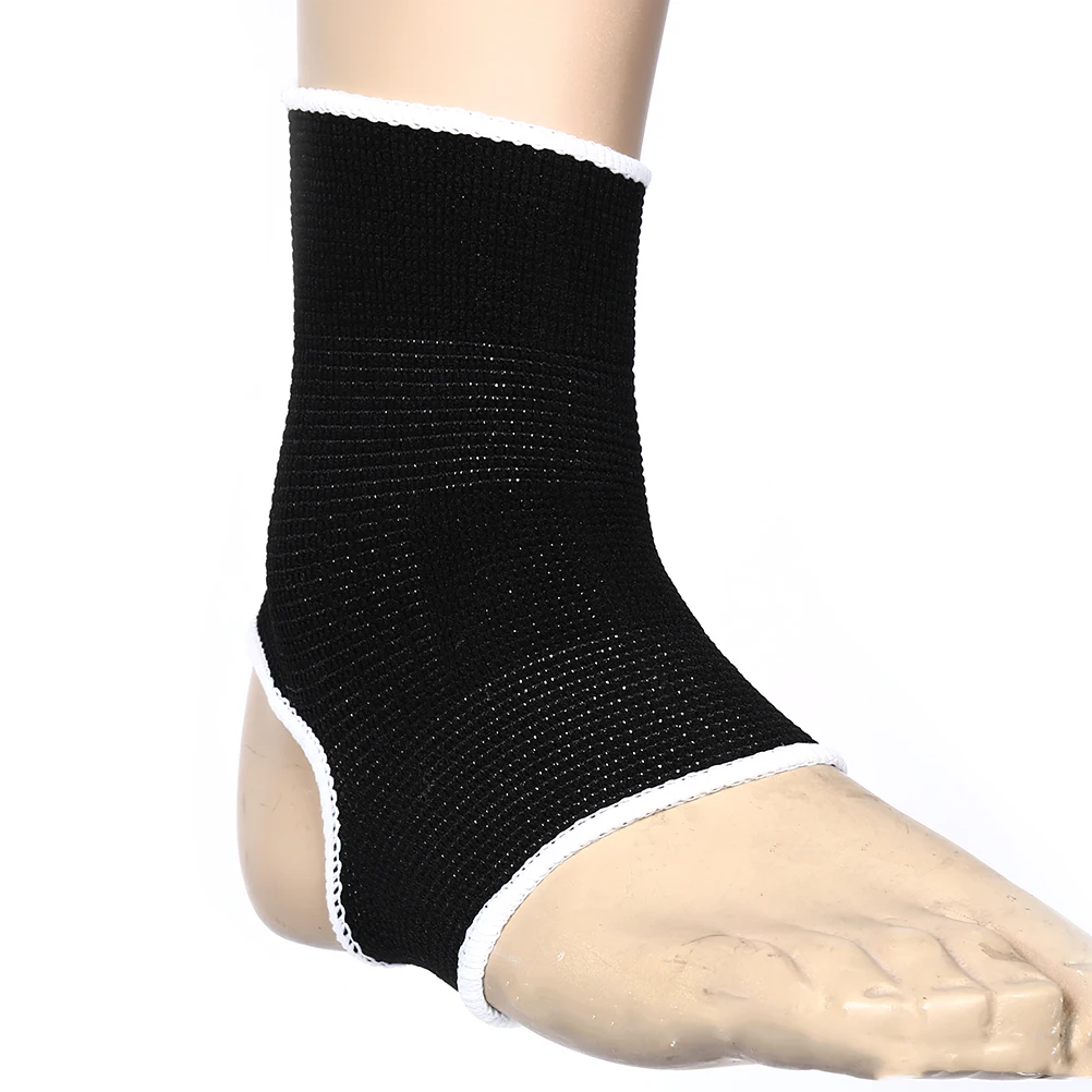 

1/2pcs Elasticated Ankle Foot Pads Support Brace Arthritis Injury GYM Sleeve Elasticated Bandage Ankle Brace Support