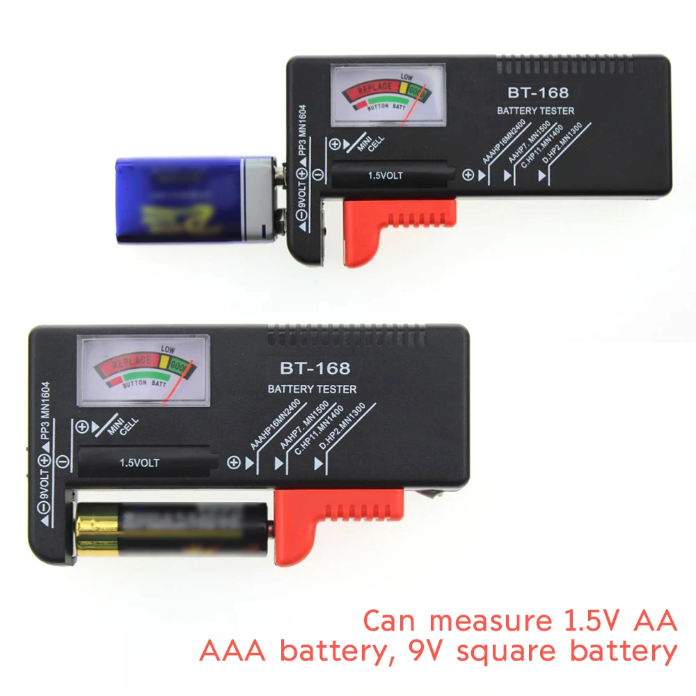 BT168D цифровой Батарея Ёмкость тестер ЖК дисплей BT 168D белую шашку для детей в