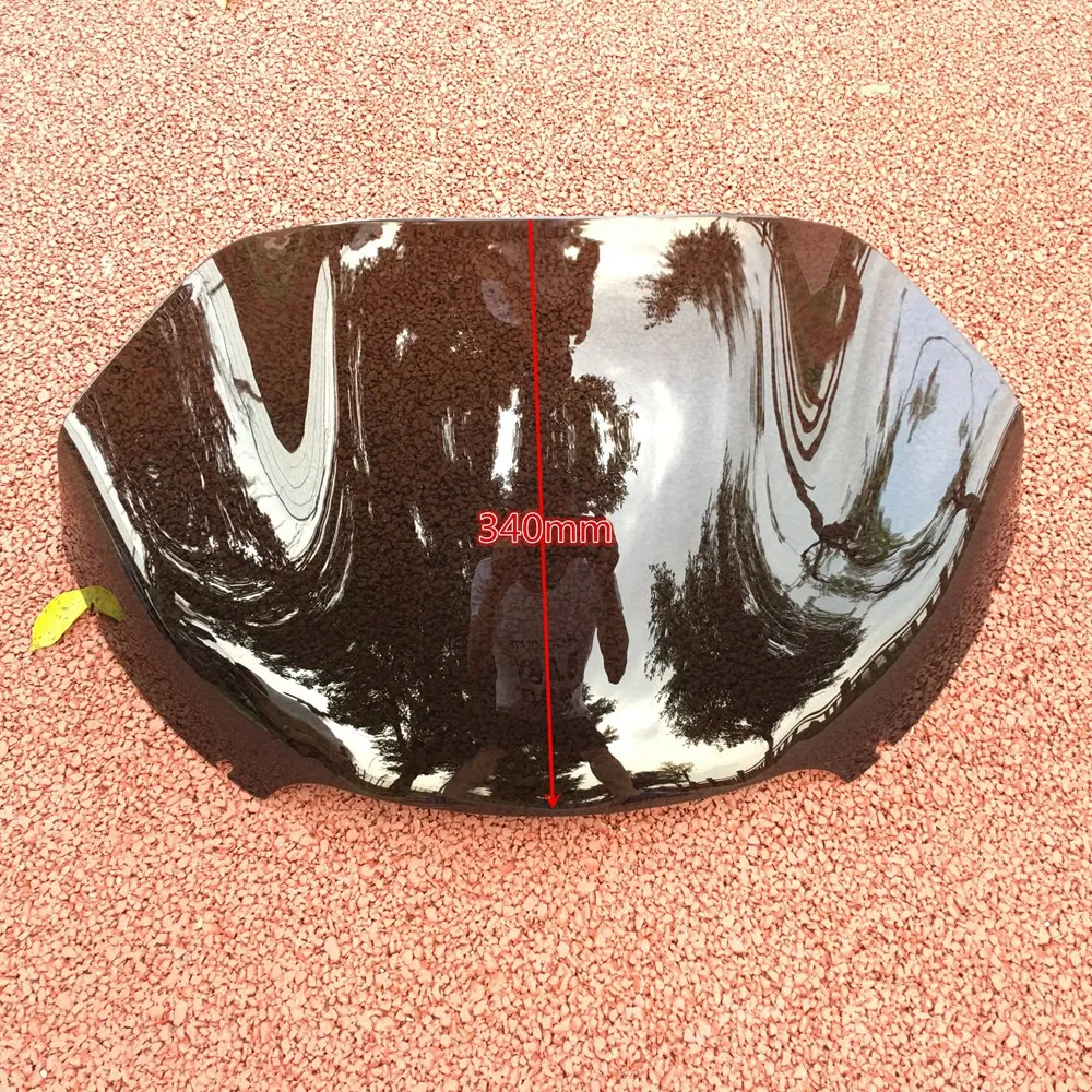 Мотоцикл 13 ''дымчато черный ветровое стекло отделка алюминиевая для Harley Touring