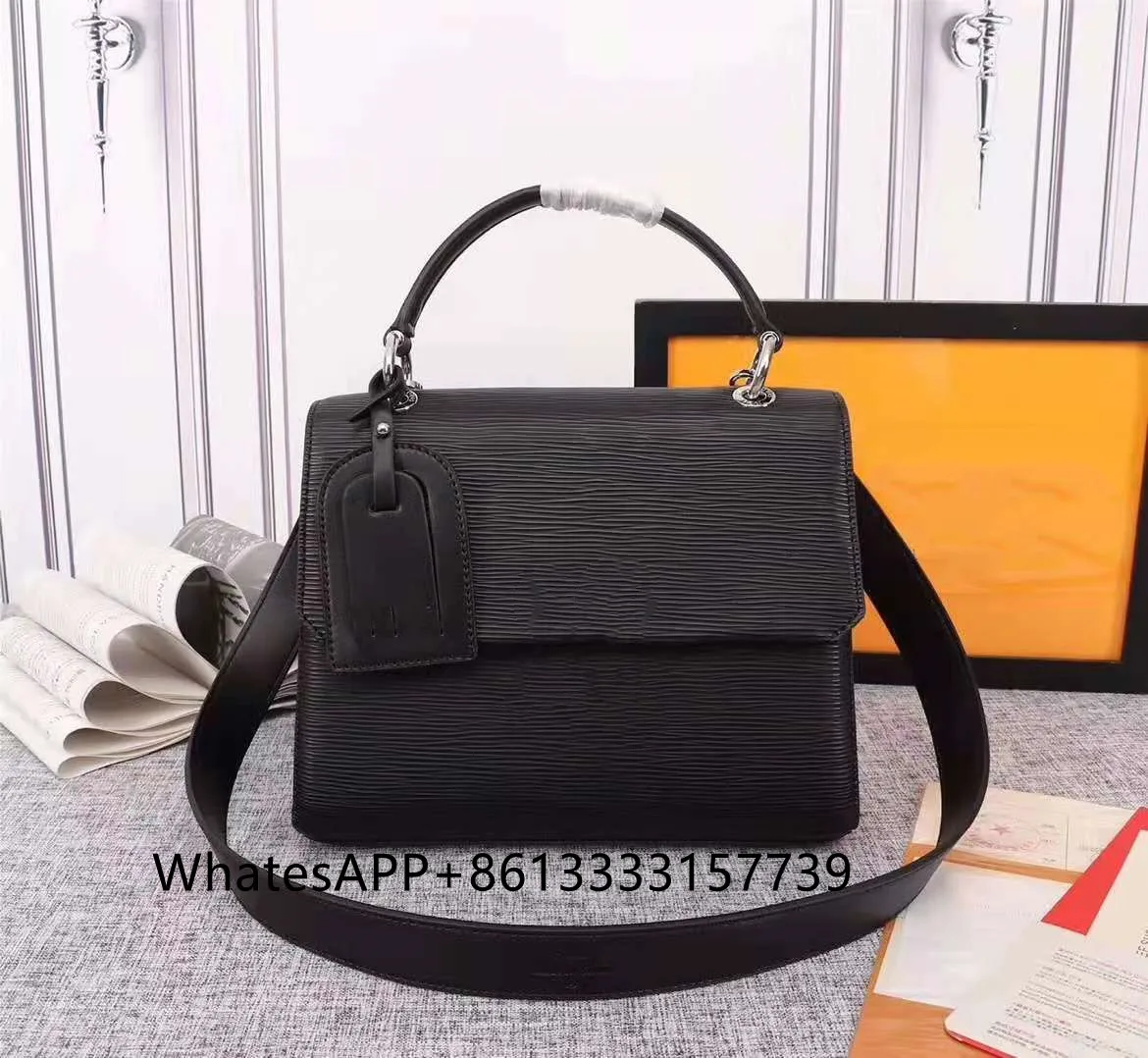 

Designers Handbag Woman Shopping Bag 2021 Top quality Genuine Leather Purse Euroe Luxurys Classical 8 colors Famous Women Casual