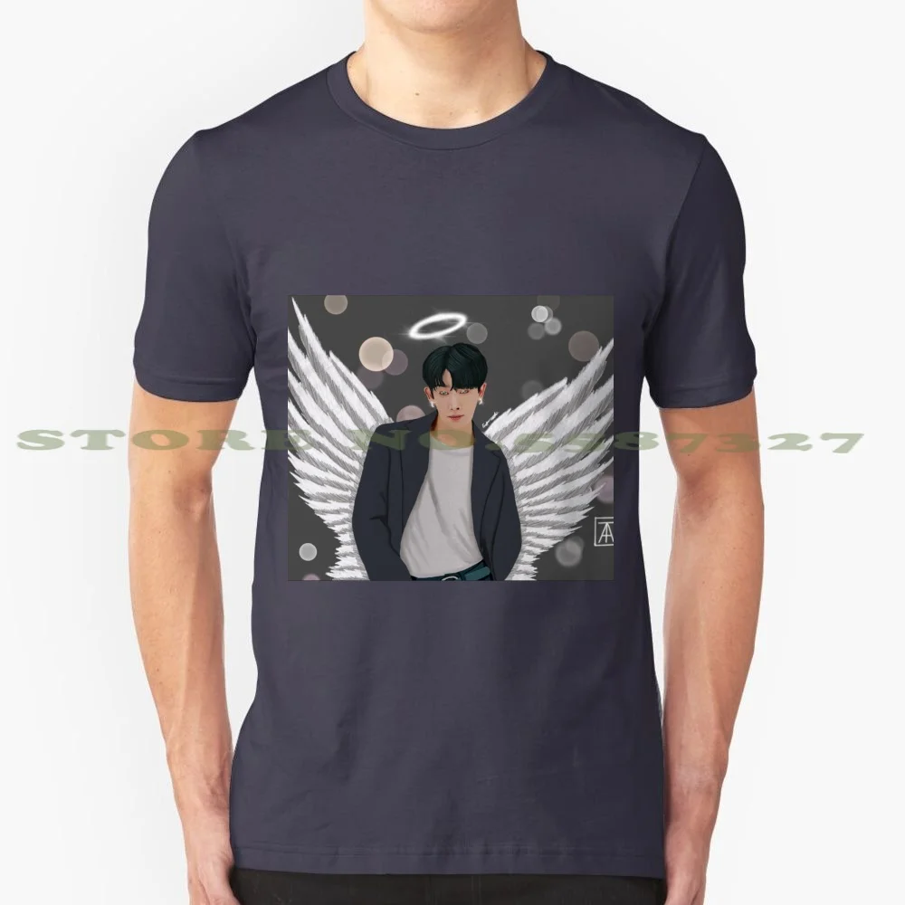 

Angel Wonho Cool Design Trendy T-Shirt Tee Kpop Kpop Fanart Wonho Leehoseok Wonhofanart Monsta X Monsta X Wonho