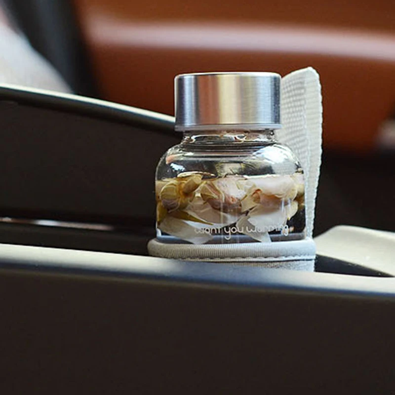 Уличная портативная Изолированная стеклянная бутылка для воды 550 мл сока чая