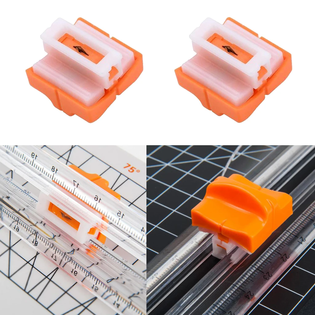 

Prettyia 2x Precision Photo Paper Card Art Trimmer Cutter Replacement