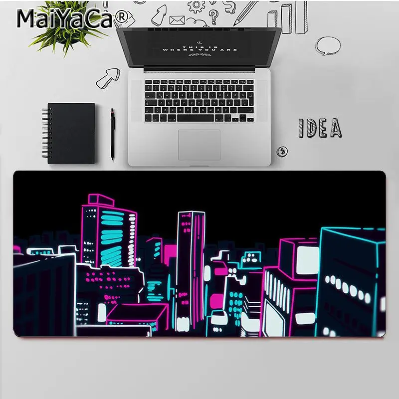 

MaiYaCa High Quality Mob Psycho 100 Laptop Computer Mousepad Free Shipping Large Mouse Pad Keyboards Mat