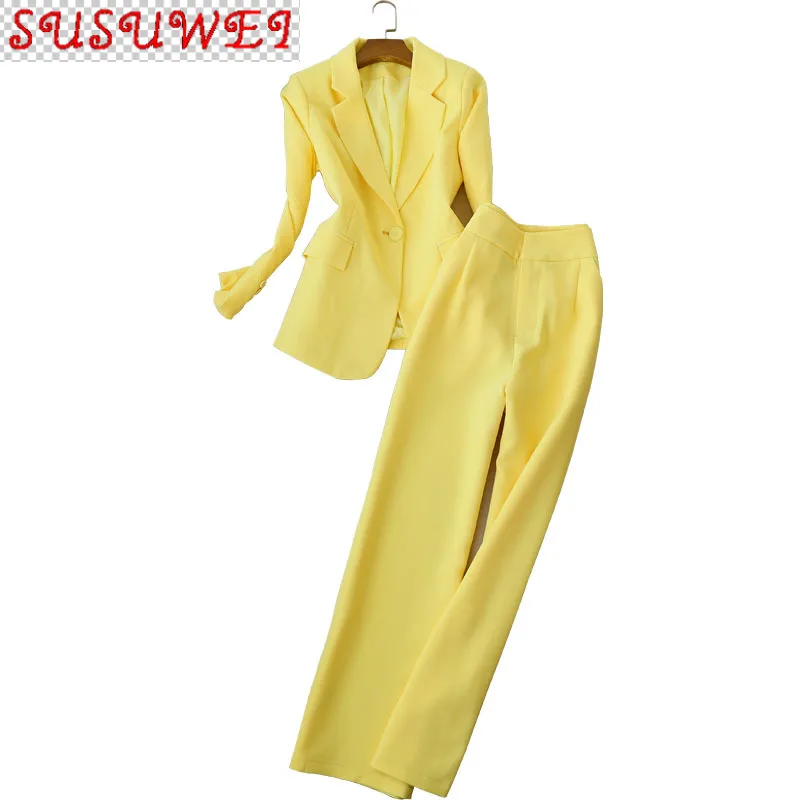 

Женские офисные туфли, костюм со штанами высокого качества профессиональный Женская обувь размера плюс пиджак Женский блейзер с высокой та...