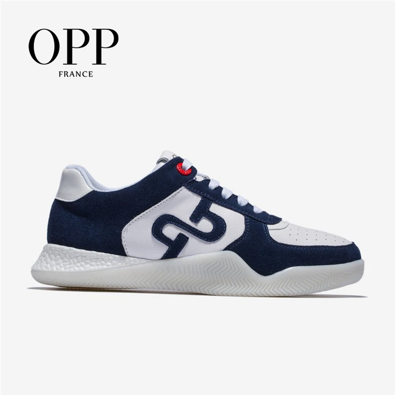 

Мужские кроссовки из джинсовой ткани OPP, уличные дышащие кроссовки, модная повседневная обувь, подходящая к цвету, дышащая обувь на платформ...