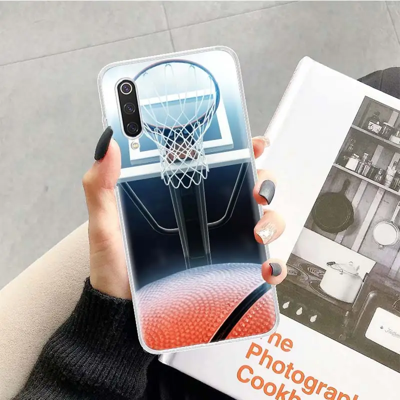 Баскетбольный чехол для телефона Xiaomi Poco X3 GT X4 Nfc F3 F2 F1 M3 M2 M4 Pro Mi Note 10 Lite A3 A2 A1 CC9E |