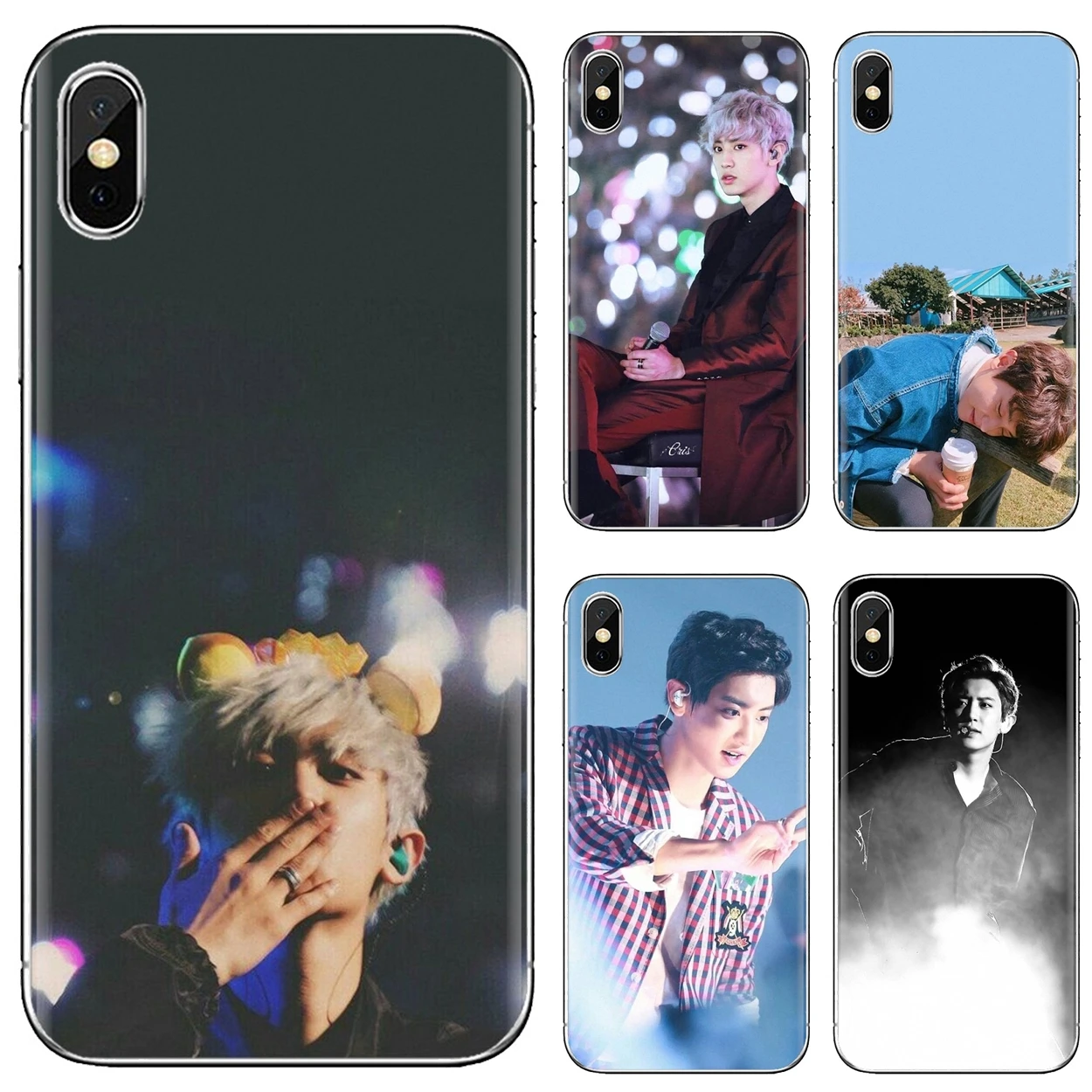 Мягкий кожаный чехол для Samsung Galaxy J1 J2 J3 J4 J5 J6 J7 J8 Plus 2018 Prime 2015 2016 2017 Chanyeol Park Chan Yeol Exo Kpop
