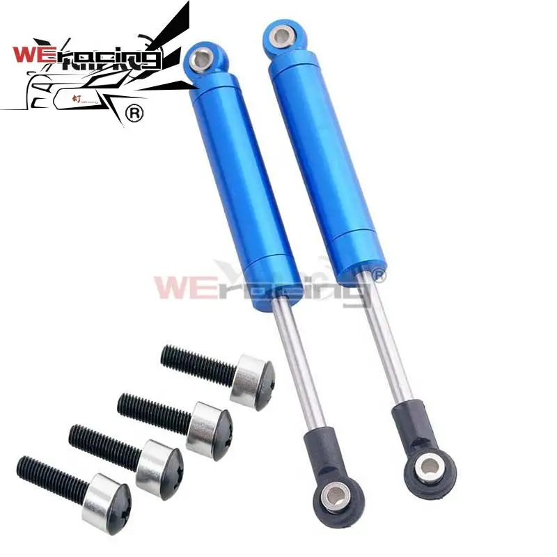 

2 PCS RC4WD1/10 simulation inner spring metal shock absorberSuitable for LC1:14 CC01 and other vehicles