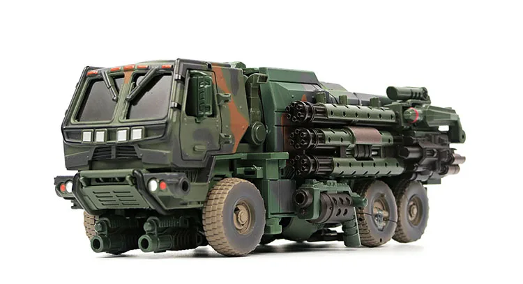 Трансформация Робот WJ M02 камуфляж дым ДЕТЕКТИВНАЯ модель грузовика фигурка сплав Модель Коллекция игрушек подарки
