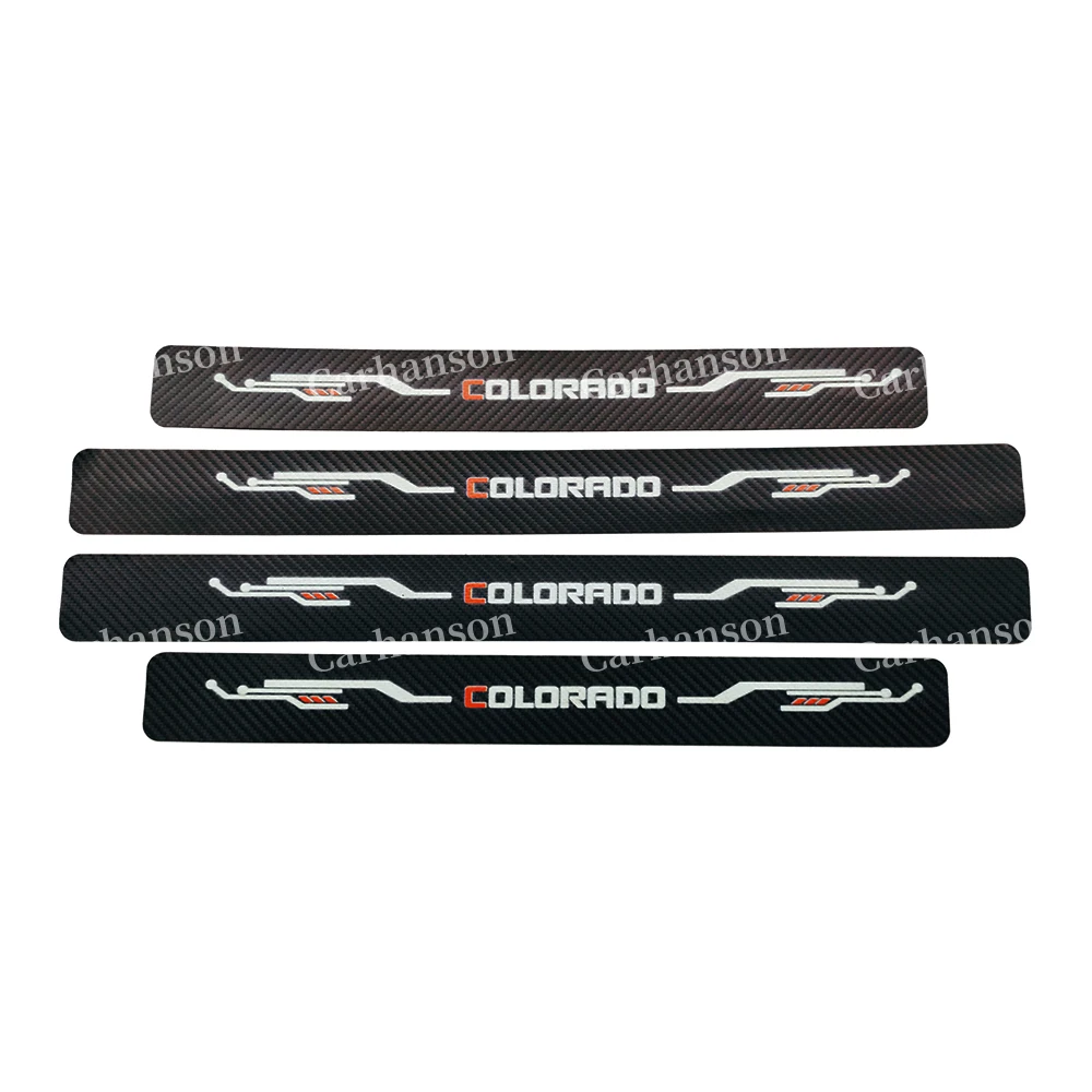 Для Chevrolet Colorado Авто дверные ручки наклейка для порога Накладка педаль автомобиля