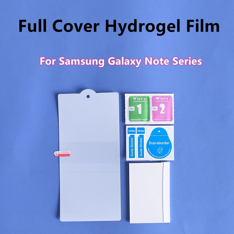 

Гидрогелевая пленка с полным покрытием для Samsung Galaxy Note20 Ultra, пленка для защиты экрана для Galaxy Note8/9/10/20 Plus, не закаленное стекло, 3 шт.
