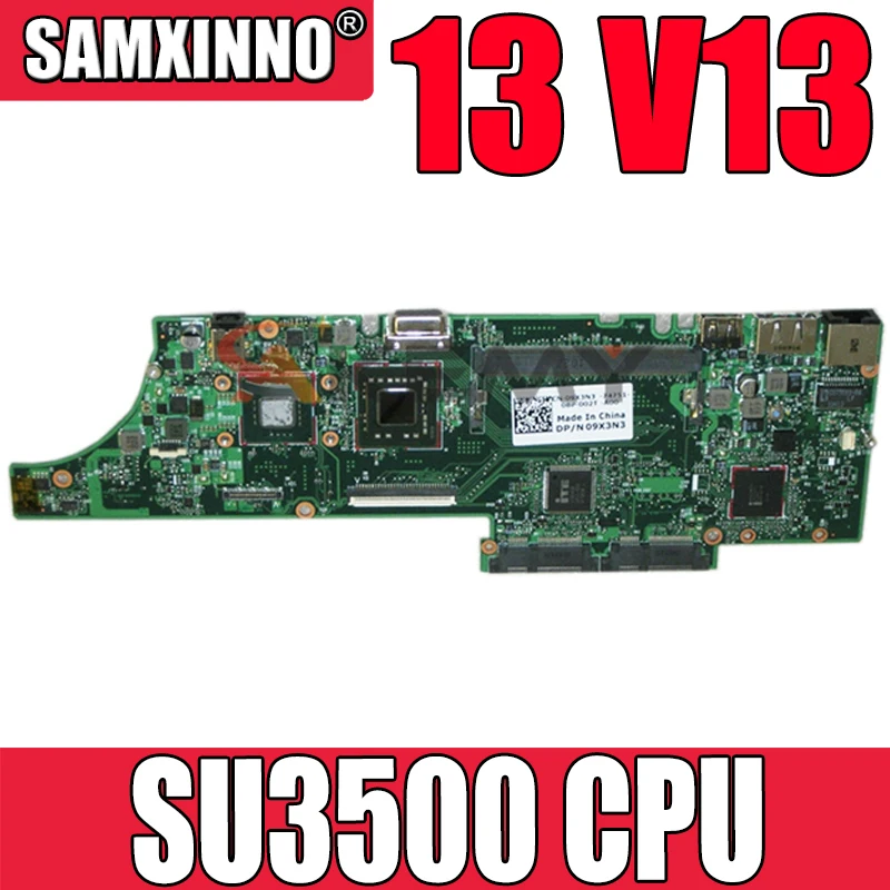 

Оригинальная материнская плата для ноутбука DELL Vostro 13 V13 SU3500 материнская плата CN-09X3N3 09X3N3 6050A2296601-MB-A02