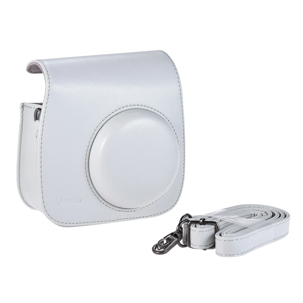 Чехол Andoer для камеры Fujifilm Instax Mini 8/9/8 + розовый/синий/белый/зеленый|Сумки