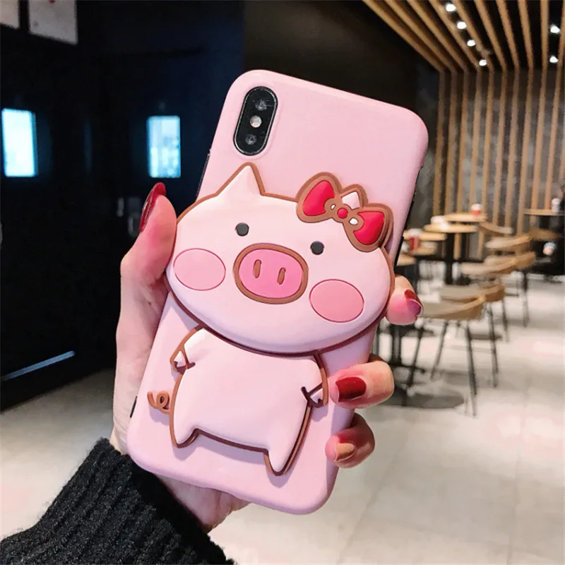 3D Милые Мультяшные мягкие чехлы для телефонов Xiaomi Mi Note 10 A1 A2 A3 5X 6X CC9 MI 9 8 Redmi Pro 4 4X 4A