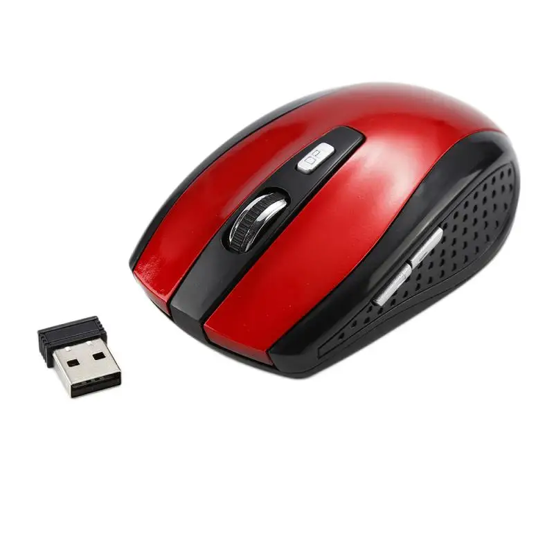 mini blue usb wireless mouse 2000dpi adjustable receiver optical computer gaming mouse 2 4ghz ergonomic mice for laptop pc mouse free global shipping