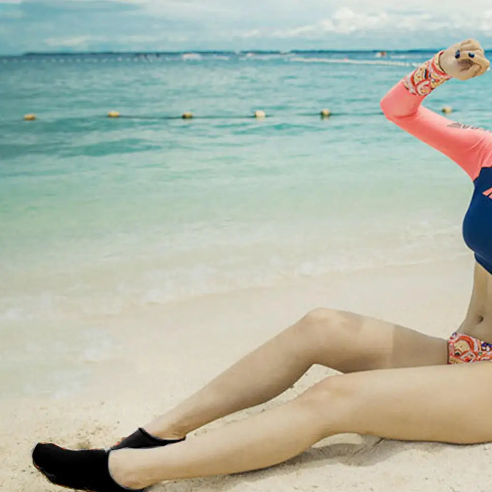 2 пары противоскользящие носки для пляжного плавания фитнеса серфинга дайвинга