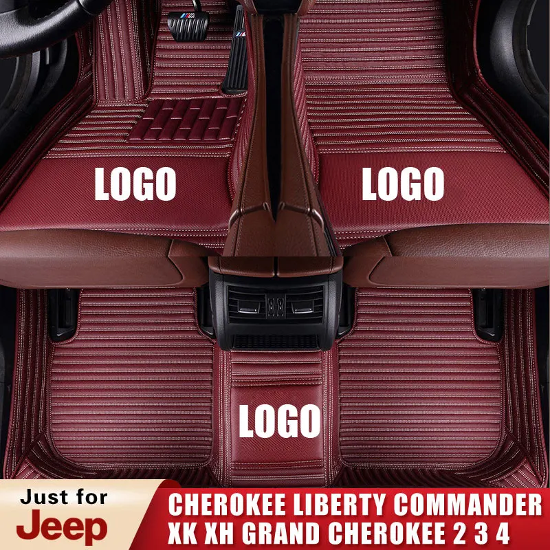 Автомобильные Коврики Для Jeep Cherokee Kj Kk KL XJ LIBERTY Commander XK XH Grand 2 3 4 WJ WG WH WK WK2 коврик для