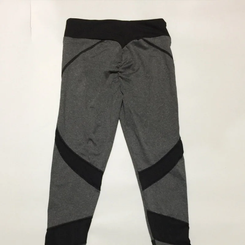 FDBRO спортивные Леггинсы для женщин Лоскутные хип леггинсы с сердцем тонкие пуш ап