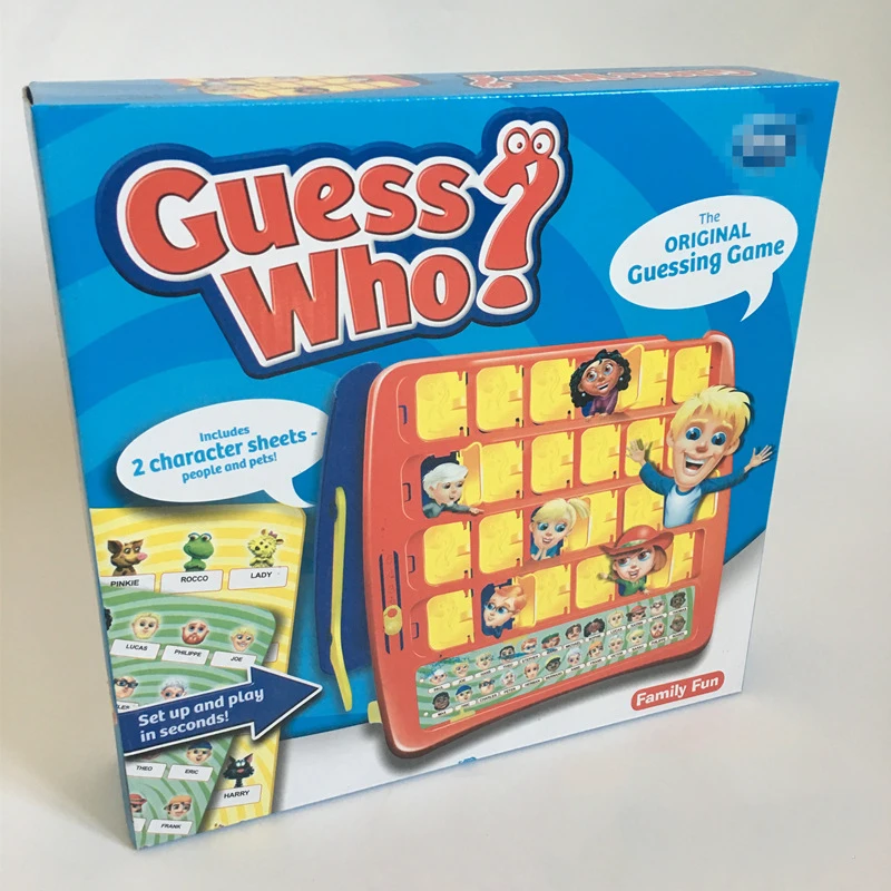 Классическая игра Hasbro Think Who | Игрушки и хобби
