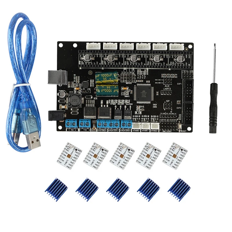 Аксессуары для 3d принтера Trigorilla материнская плата + Tmc2209 Mega2560 Ramps1.4 обновление Reprap