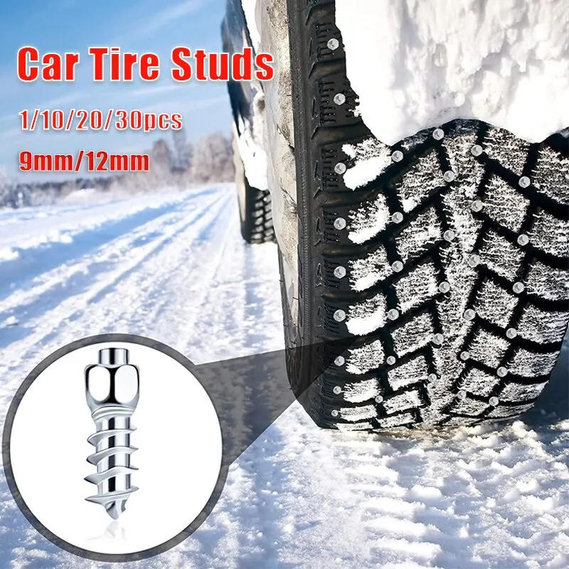 

Car Tire Studs Anti-Slip Screws Nails Auto Motorcycle Bike Truck Off-road Tyre Anti-ice Spikes Snow Sole Tire Cleats Dropshiping