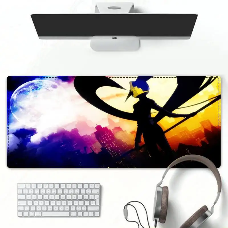 

Trend Celty Sturluson Durarara Mouse Pad Laptop PC Computer Mause Pad Desk Mat For Big Gaming Mouse Mat For Overwatch/CS GO