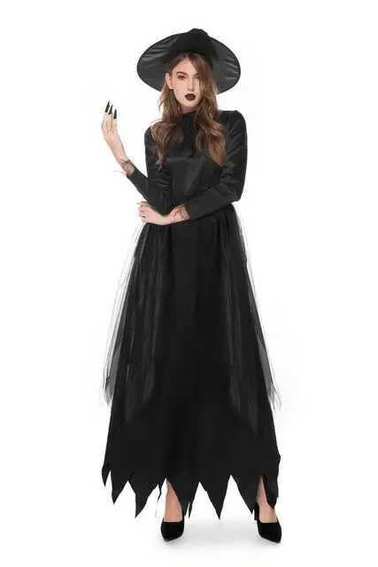 

LADIES WICKED WITCH FANCY DRESS COSTUME PAINT HALLOWEEN FILM MOVIE M L XL SM1911